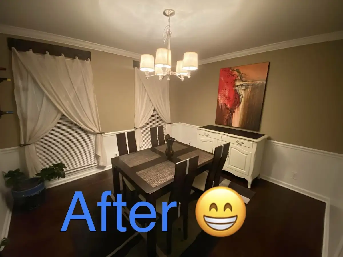 Professional dining room restoration after water damage in Madera