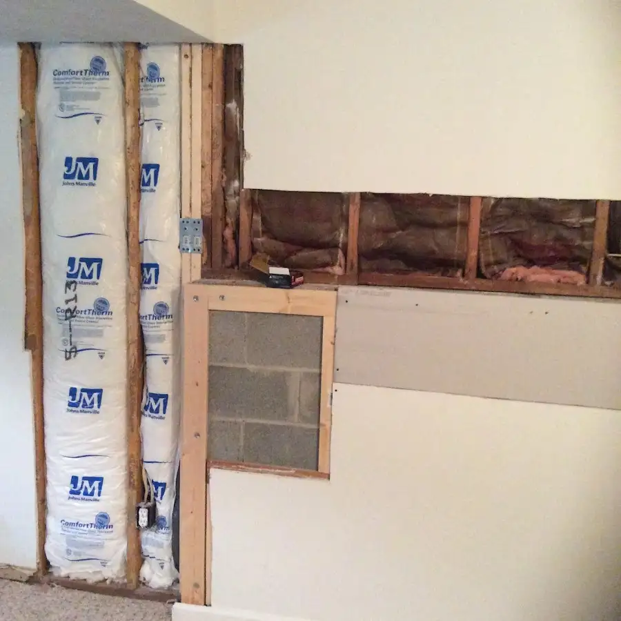 Wall insulation replacement during Odor Removal & Deodorization in Madera